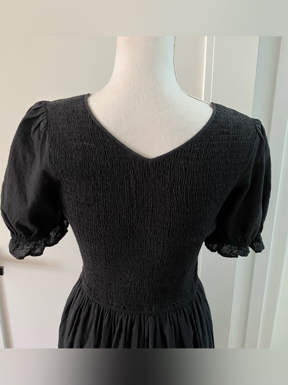 Christy Dawn Brooklyn Maxi Dress in Night Waffle - Small - Picture 7 of 12